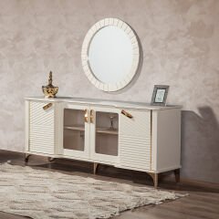 Alisya  Gold Yemek Odası Takımı